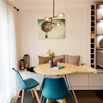Dining table & bench