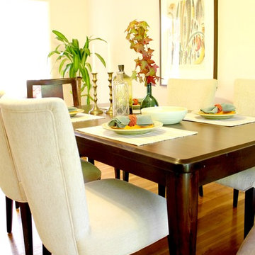 Dining Table in Updated Traditional Room