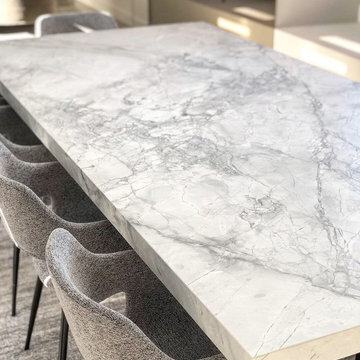 Dining Table Natural Stone Arabescato