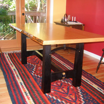 Dining Table with Live Edge