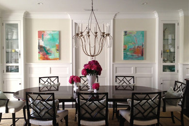 Photo of a medium sized classic dining room in Other.