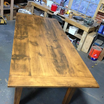 Distressed Farm Style Table