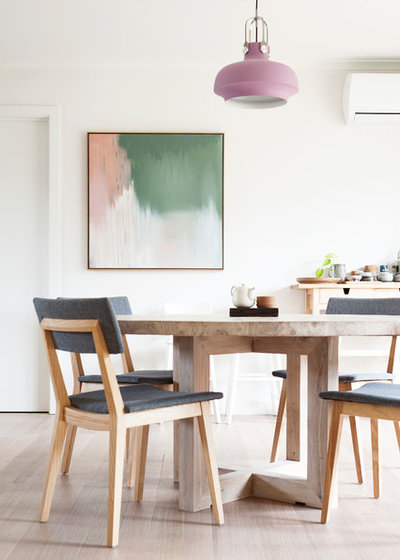 Scandinavian Dining Room by Inbetween Architecture