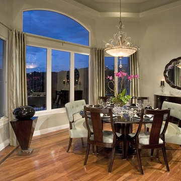 Dramatic Contemporary Dining Room