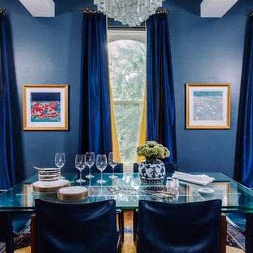 Dramatic Dining Room