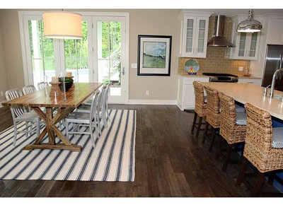 Transitional Dining Room by Dwellings