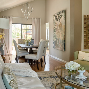 East Bay Contemporary Living Room