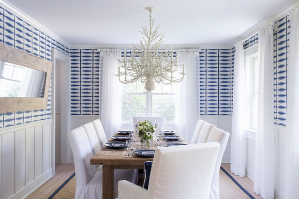 Beach Style Dining Room by Chango