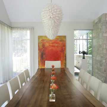 East Hamptons: Kitchen & Dining Room