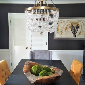 Eclectic, Bold Dining Room