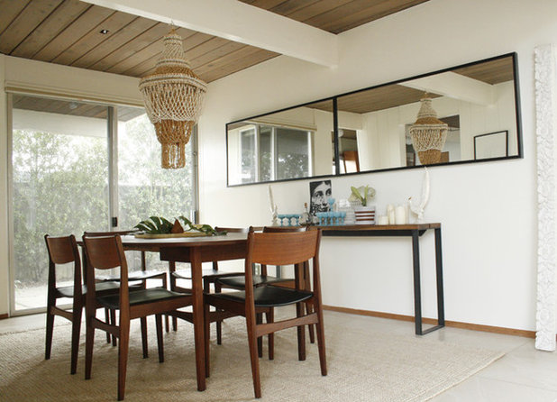 Midcentury Dining Room Eclectic Eichler Dining Room