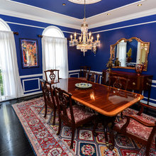 blue diningrooms
