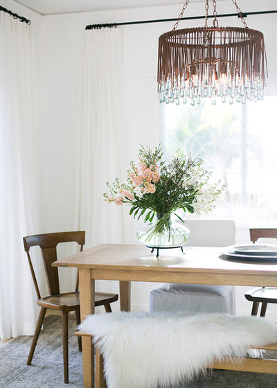 Eclectic Dining Room by Lauren Christine Henno