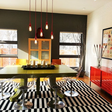 Eclectic Modern Dining Room