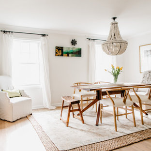 Inspiration for a transitional dining room remodel in Omaha