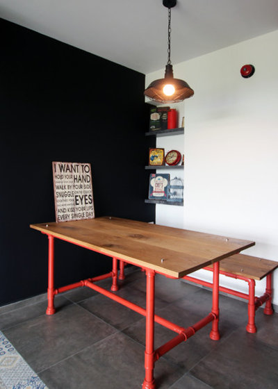 Industrial Dining Room by Exquisite Art Furniture Interior Decoration