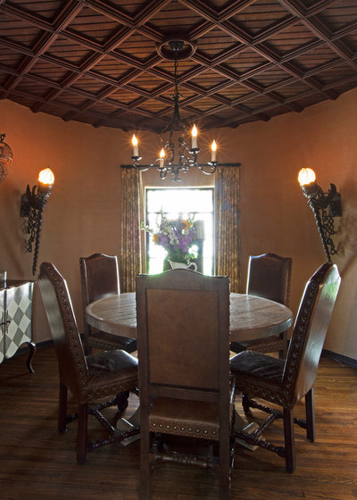 Mediterranean Dining Room by Carolyn Reyes
