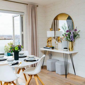 Elegant & Airy Dining Room