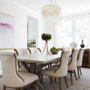 Elegant and Light Dining Room- Valley Village, California