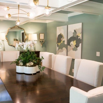 Elegant Dining Room Transformation