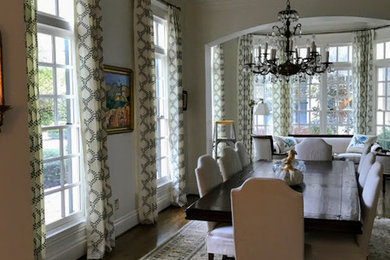 Inspiration for a dining room remodel in Austin