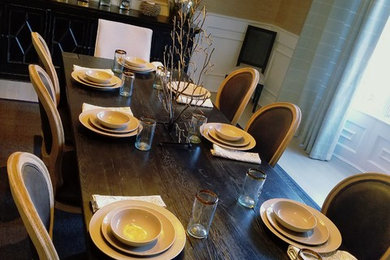 Elegant Hamptons Dining Room