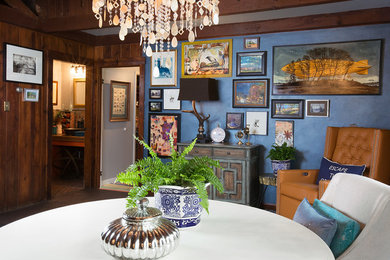 Inspiration for an eclectic dining room remodel in Philadelphia