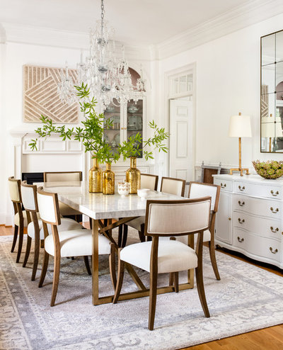 Traditional Dining Room by Mary Hannah Interiors