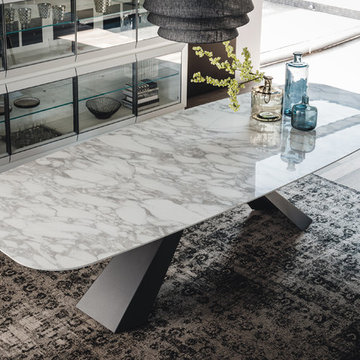 Eliot Keramik Dining Table by Cattelan Italia