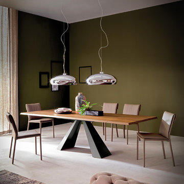 Eliot Wood Dining table by Cattelan