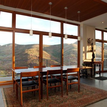 Emigration Canyon Modern Dining Room With a View