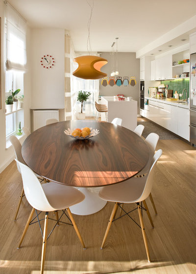 Contemporary Dining Room by Olga Bakic Architect