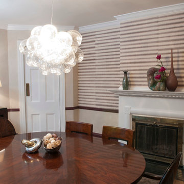 European Spin on American Traditional Dining Room