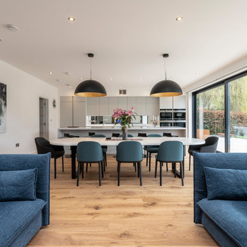 Expansive modern Kitchen/Family Room