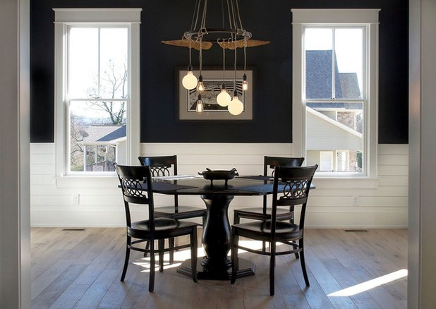 Farmhouse Dining Room by Greenfield Design