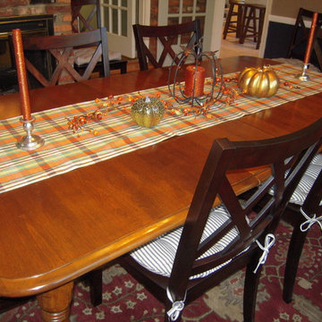 Fall Dining Room Table Decoration