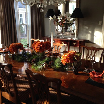 Fall Tablescape/Dining Room Makeover