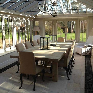 Farmhouse "Chic" -- Conservatory / Dining Room