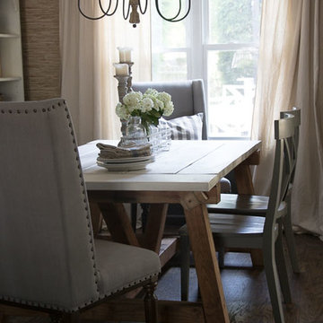 Farmhouse Living and Dining Room