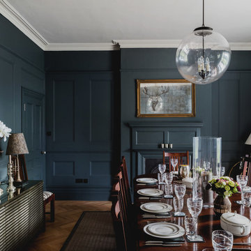 Farrow and Ball Down Pipe Dining Room