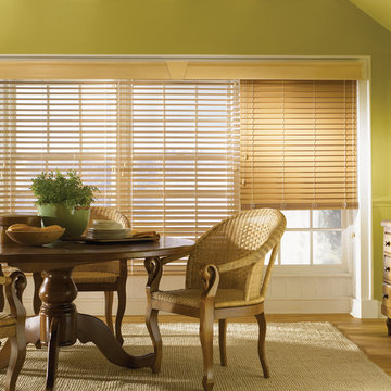 Faux Wood Blinds For The Dining Room
