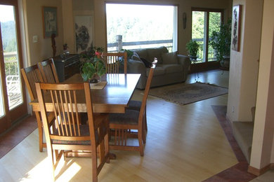 Example of a mid-sized dining room design in San Francisco