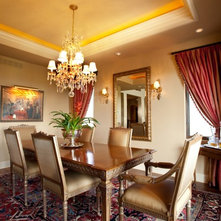 Traditional Dining Room by Aneka Interiors Inc.
