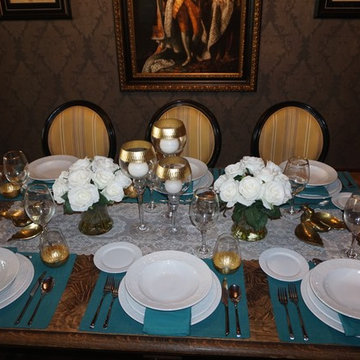 Formal Dining Room at Easter