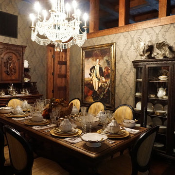 Formal Dining Room at Thanksgiving