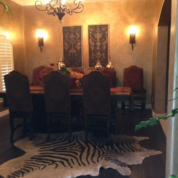 Formal dining room, completed.