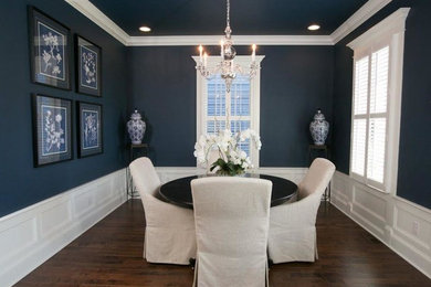 Inspiration for a timeless dining room remodel in Louisville