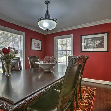 Formal Dining Room Renovation Before and After