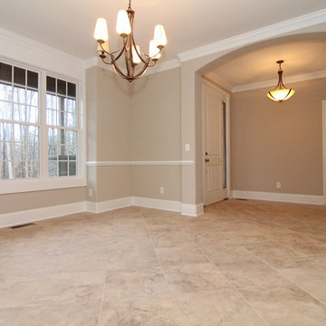 Formal Dining Room with Tile Floors