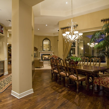 Formal Living Room/Dining Room/Bar Area Custom Home Scottsdale